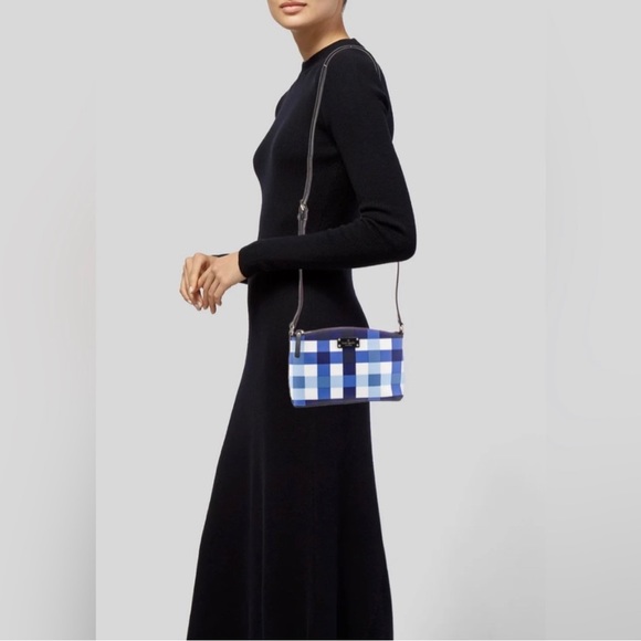 KATE SPADE NEW YORK Leather Crossbody Bag - Millie Grove Street Printed - Picture 2 of 4